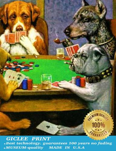 ポーカーをする犬レプリカの魅力をご紹介